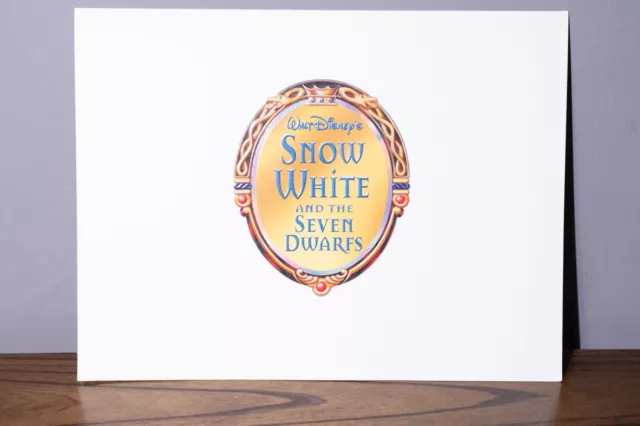 Walt Disney's Snow White and the Seven Dwarfs Exclusive Lithograph Portfolio Set
