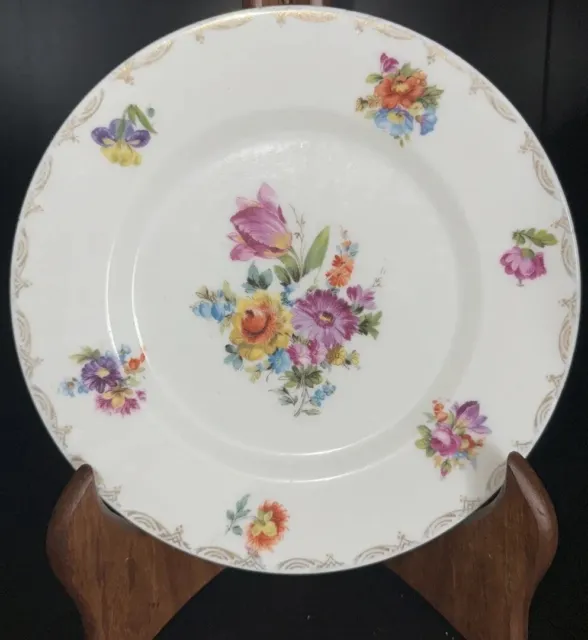 prov saxe es germany Salad plates Set Of 2 Same Pattern