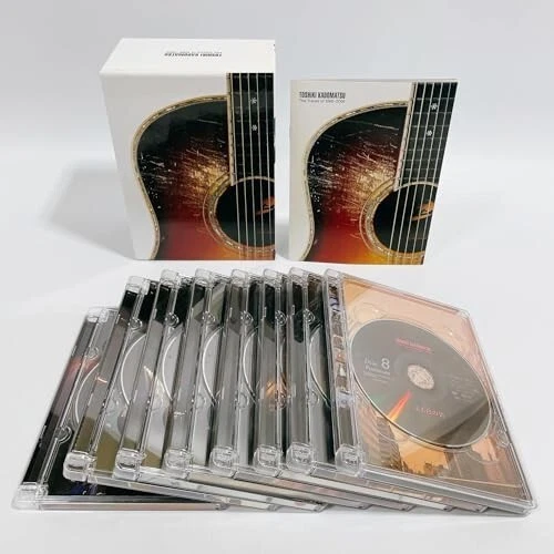 TOSHIKI KADOMATSU THE Traces 1998-2006 DVD Box Set used with