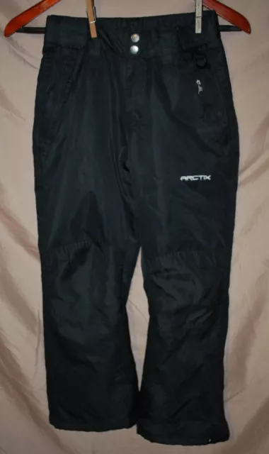 Arctix Ski Pants Youth Boys Size Small Black Snow Pants - Youth SMALL