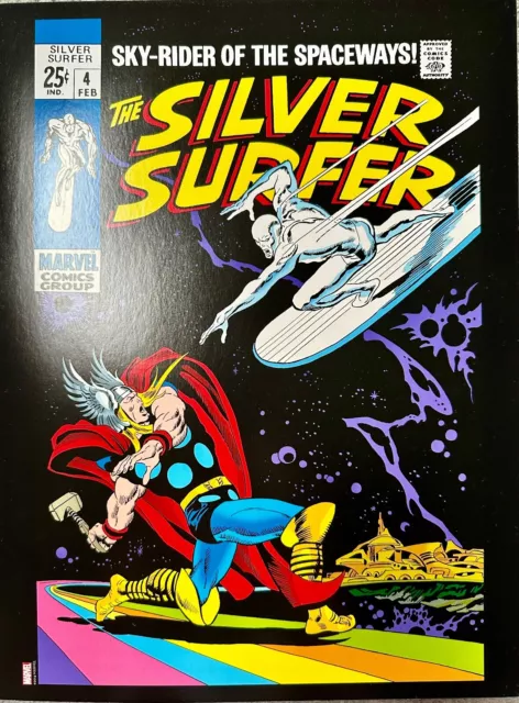 The Silver Surfer #4 Marvel Comics Poster