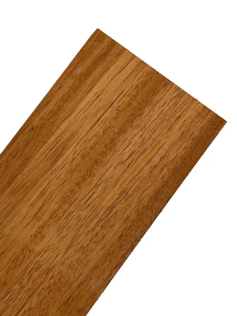 Pack of 3, Honduran Mahogany Thin Stock Lumber Boards Wood Craft 1/4"x1-1/2"x18"
