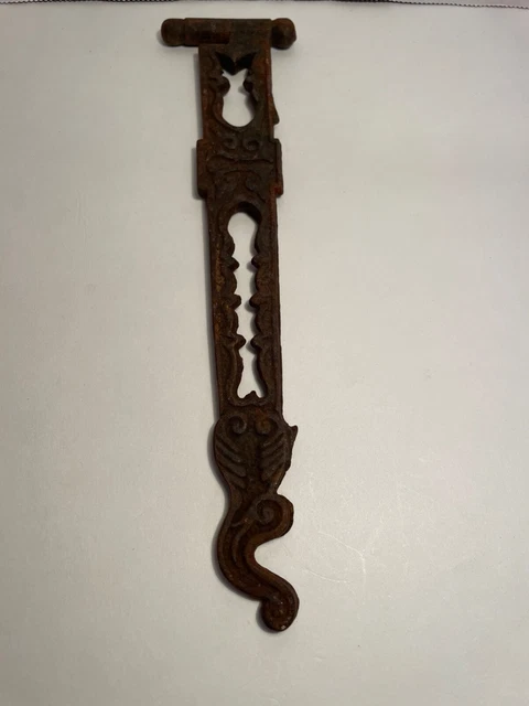 ANTIQUE Eastlake Bird Cage / Garden / Lamp Wall Hanger / Hook without bracket
