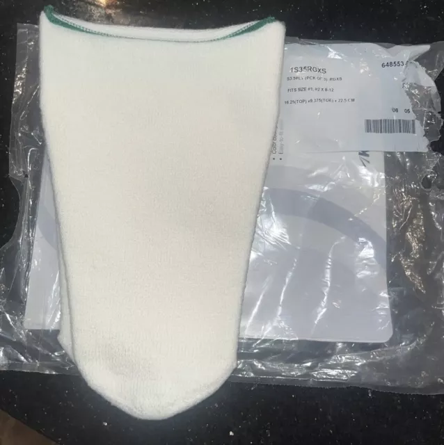 Knit-Rite 3 Pack Lightweight 1S35RGXS Standard Toe Prosthetic Socks Size #1, #2
