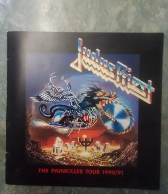 Judas Priest - Programme - The Painkiller Tour 1990/91.