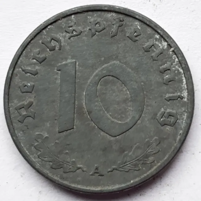 10 Reichspfennig Deutsches Reich 1942 A