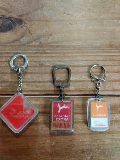 Lot De 3 Portes Poulain vintage