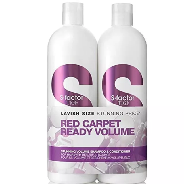 1x TIGI S-Factor S-FACTOR Shampoo and Conditioner im Set Stunning Volume