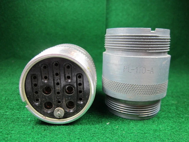 (1) PL-110-A Breeze Connector NOS Military