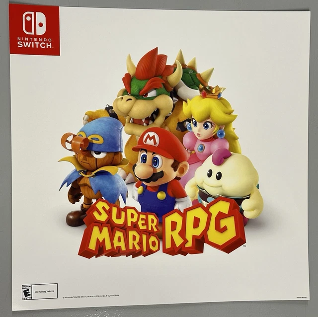 SUPER MARIO RPG - Promotional Poster B2 - 51.5cm x 73cm