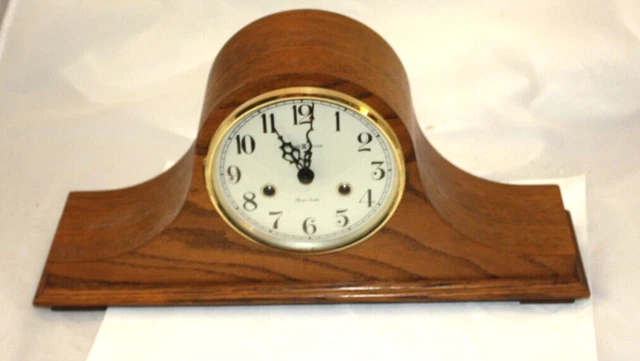 HOWARD MILLER Chime & Hour Strike Mantel Clock Model 613-615 for parts/repair