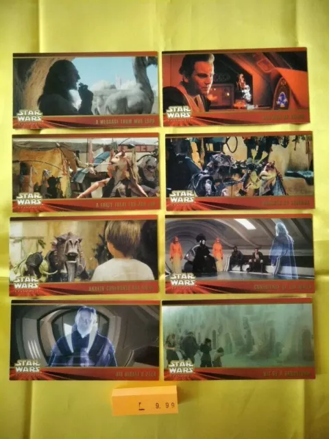 Star Wars Épisode 1 Carte à collectionner Widevision 8 Carte 999