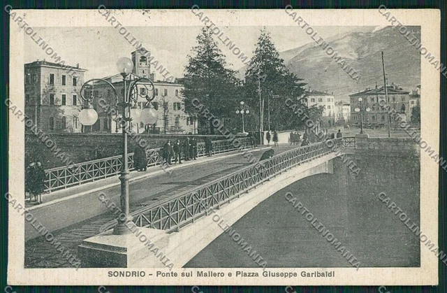 Sondrio città cartolina QQ7384