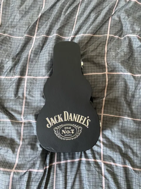 Jack Daniels Guitar Case Gift Box With Frett Bottle Stopper (No Alcohol)