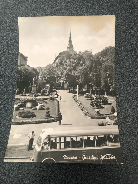 Novara Stazione - B/N - Viaggiata 1954