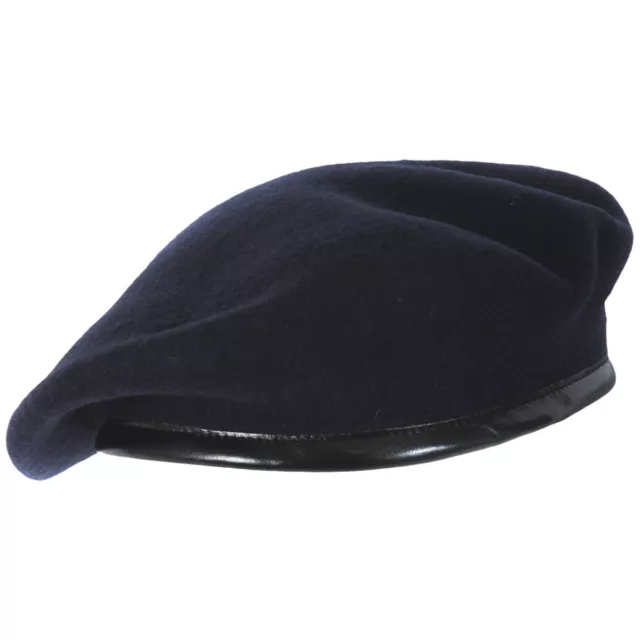 Pentágono Estilo Francés Ejército Boina Sombrero Militar Hombre Unisex Azul