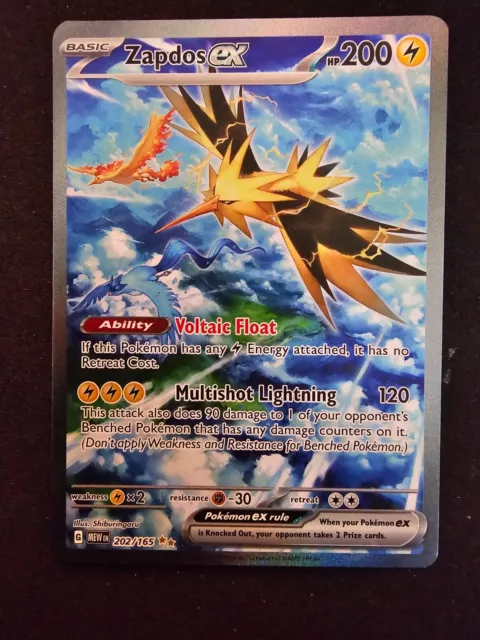 Pokémon 3.5 Scarlet & Violet 151: Zapdos EX BOX