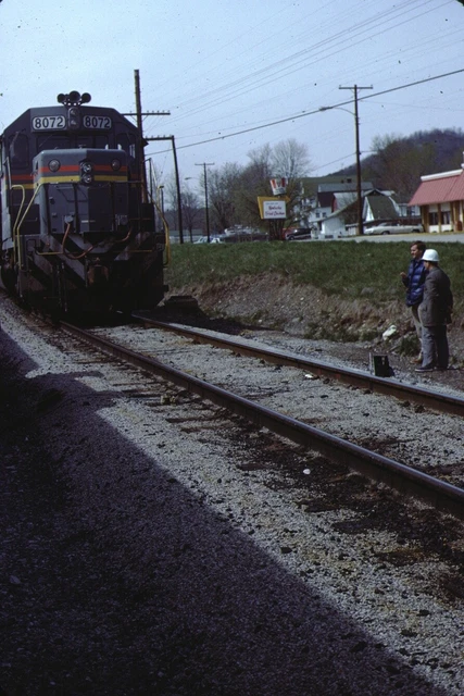 SCL Seaboard Coast Line EMD SD40-2 Original Kodachrome Kodak Slide