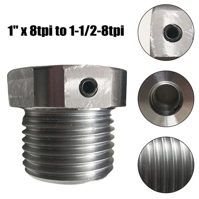 WOOD LATHE CHUCK Adapter Screw Thread Spindle Adapter For Wood Turning ...