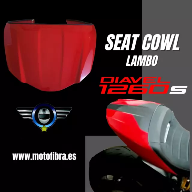 Ducati Colín/ Seat Cowl Diavel 1260 / 1260S (MODELO LAMBORGHINI)