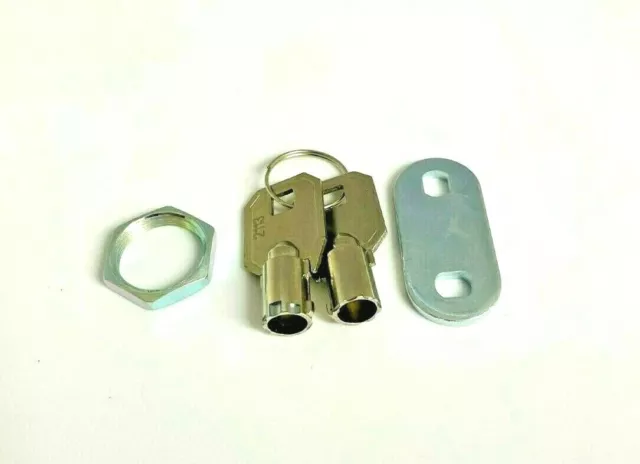 1 x 28.6mm / 1-1/8" HIGH SECURITY ROUND KEY LOCK - FRUIT MACHINES or POOL TABLES 3