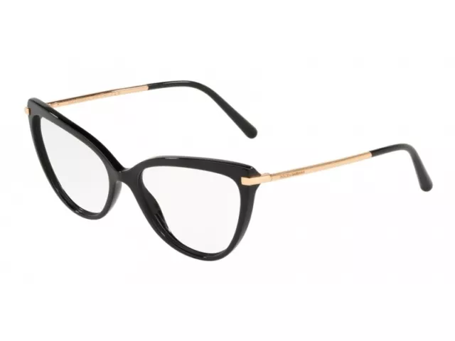 Monture Lunettes de Vue Dolce & Gabbana Authentique DG3295 Noir 501