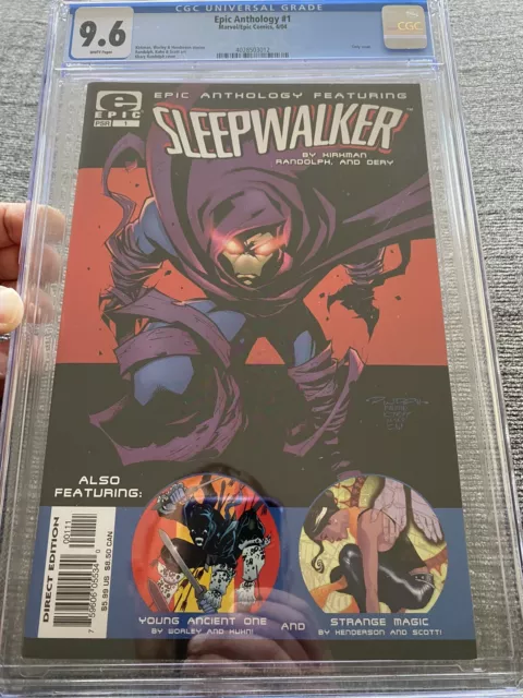 Epic Anthology 1🔥CGC 9.6🔥1st Sofia Strange🔥only 11,247 Retail Copies Ordered!