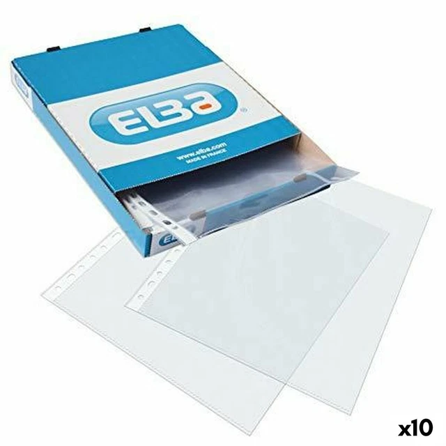 Hüllen Elba Durchsichtig Din A4 [100 Stücke] [10 Stück]