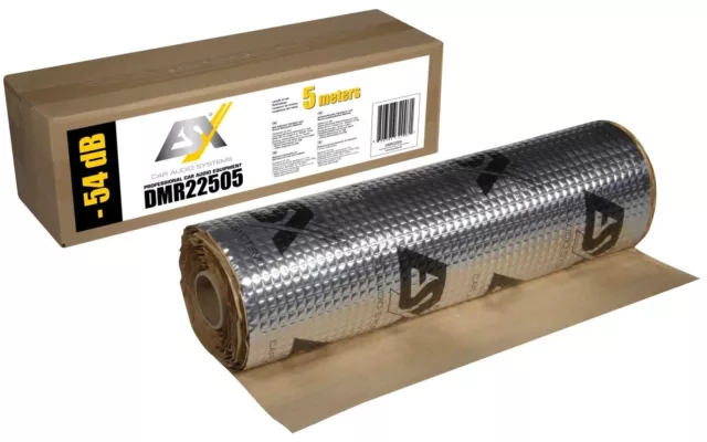 ESX DMR22505 Alubutyl Auto Türdämmung 5 Meter Rolle Dämmmaterial hochwertig Hifi