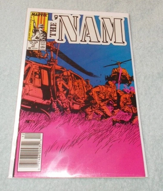 The Nam # 13 1987 Marvel War Comic Doug Murray Vg/F (Thank You Vets!)