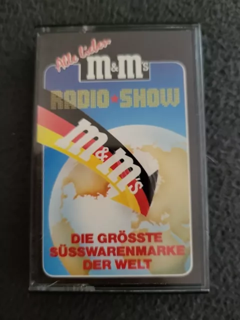Alle Lieben M&Ms Radio Show -  Musikkassette Rarität M&M's