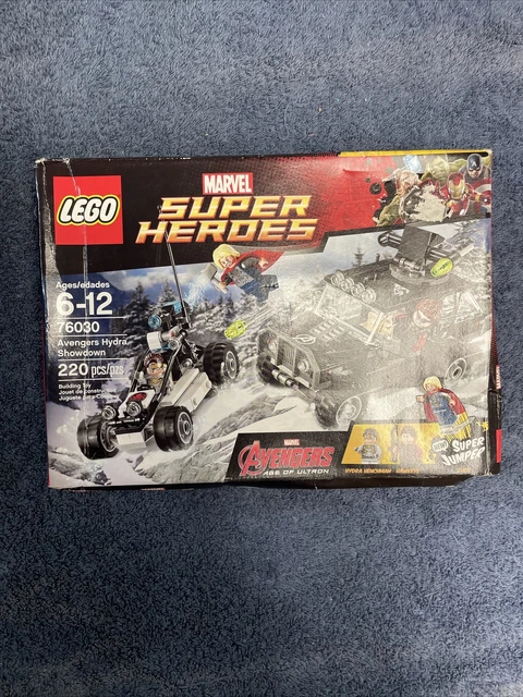 LEGO Marvel 76030 Avengers Hydra Showdown Open Box Sealed Bags New