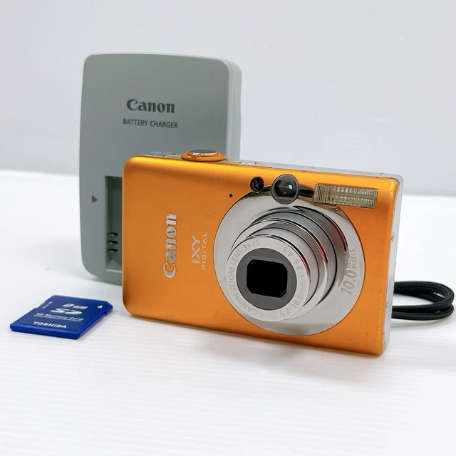 REFURBISHED EXCELLENT+ CANON IXY Digital 110 IS Orange