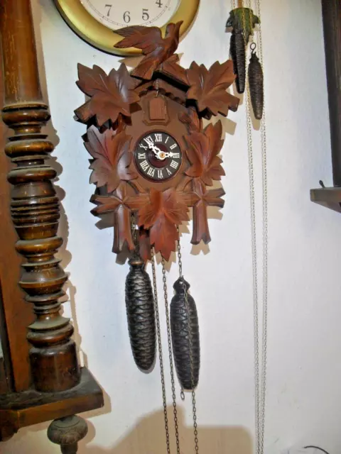 8 Day Black Forest Cuckoo Clock in full working order