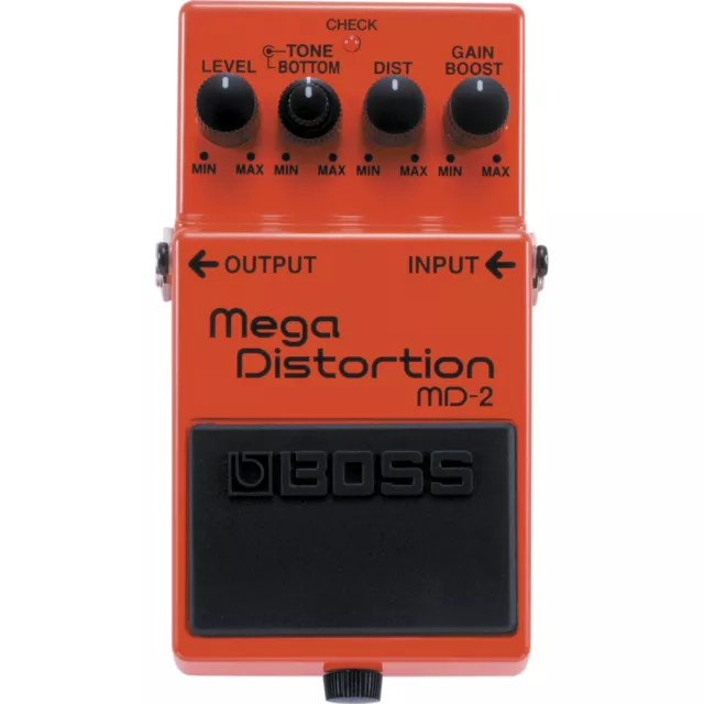 Boss MD-2 Mega-Distortion - Verzerrer für Gitarren