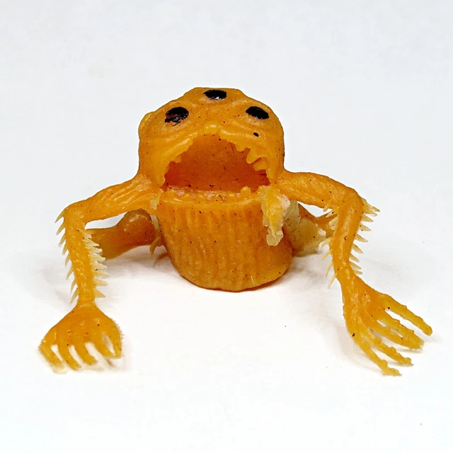 Rubber Uglies Orange Jiggler Figure Vintage Topps Dan Brenda Steve Adam Monster
