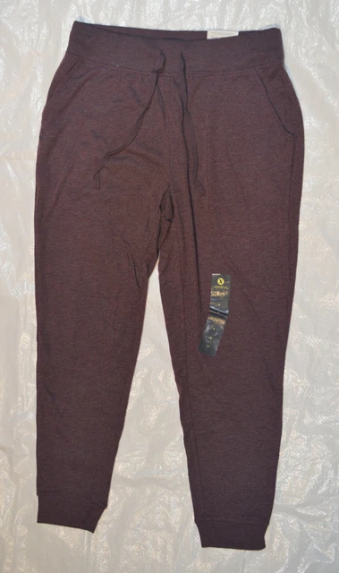 XERSION LOUNGE WOMENS Size Small Slim Fit Classic Burgundy Jogger