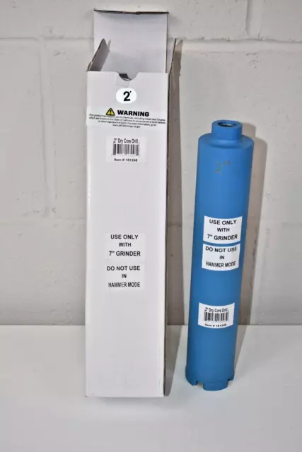 LOT OF 3 New in Box 2" Diamond Dry Core Bits - Ruswest Inc., Gazel Model 181248