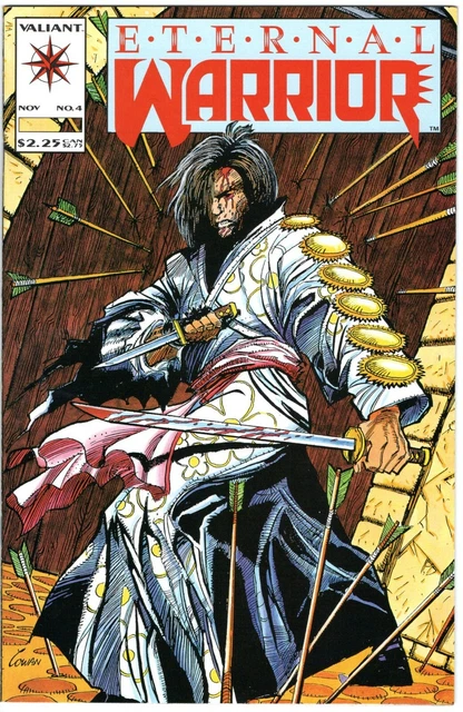 Eternal Warrior #4 VF/NM 1st App Bloodshot(cameo)