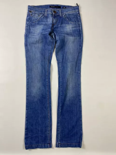 MISS SIXTY BLITZ Blue Wash Denim Bootcut Jeans 27 / W30