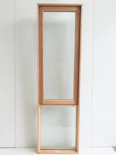 Timber Awning Window 2100h x 610w - Double Glazed (BRAND NEW SITTING IN STOCK)