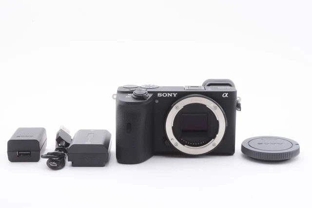 Sony Alpha a6600 24.2MP Mirrorless Camera Shutter Count 53 [Near Mint+++] #754A