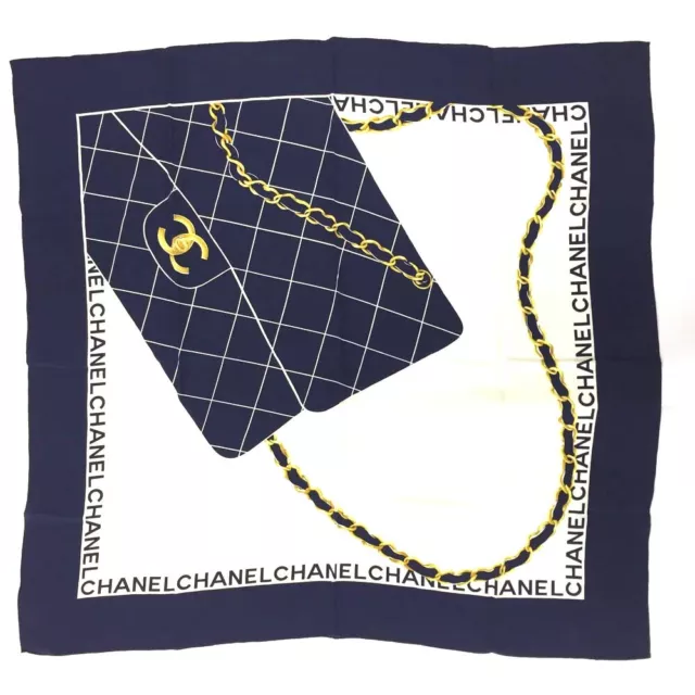CHANEL Multicolor  Silk Scarf  /2L0513
