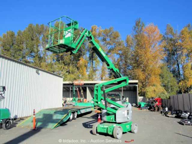 2014 Genie Z-40 23N RJ 40' Electric Articulating Boom Lift Manlift Jib