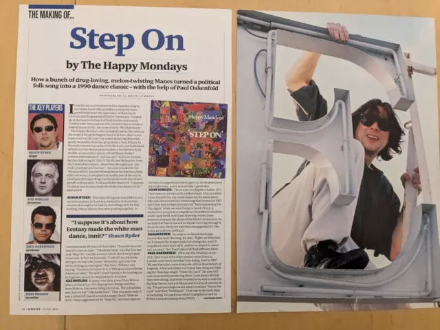 THE HAPPY MONDAYS  Great UK Clippings Article U550