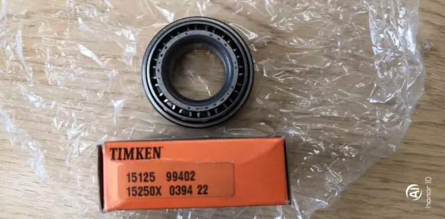 15125/15250X Taper Roller Bearing TIMKEN Brand 31.75x63.5x20.637mm