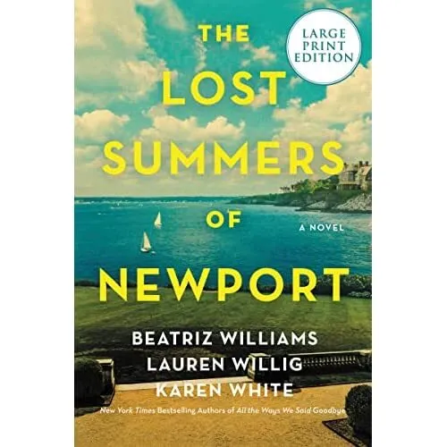 Die verlorenen Sommer von Newport: Ein Roman [Großdruck] - Taschenbuch/Softback NEU Wi
