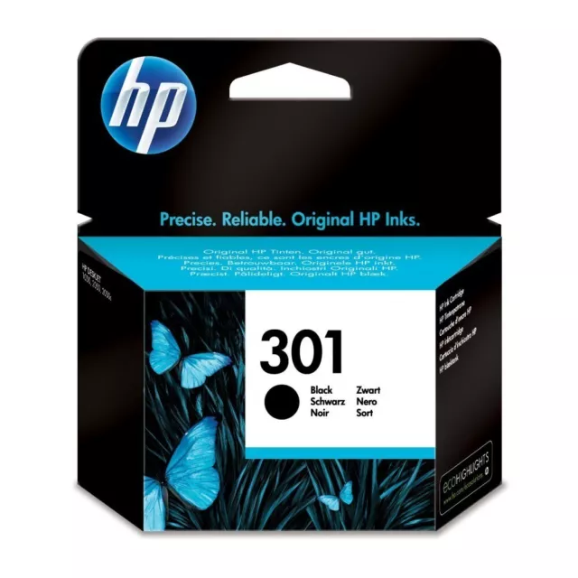 5x HP Ink 301 CH561EE black