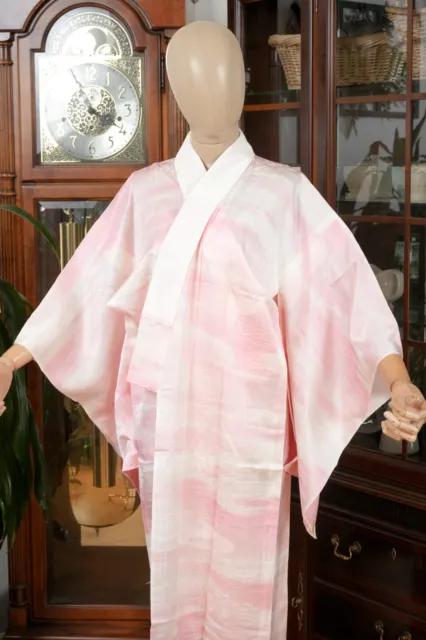 Dear Vanilla Japanese Juban Undergown Women's Kimono Genuine Vintage Mint 2