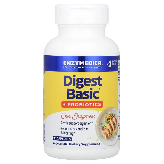 ENZYMEDICA DIGEST BASIC+ Probiotics - Optimize Your Digestion £32.33 ...